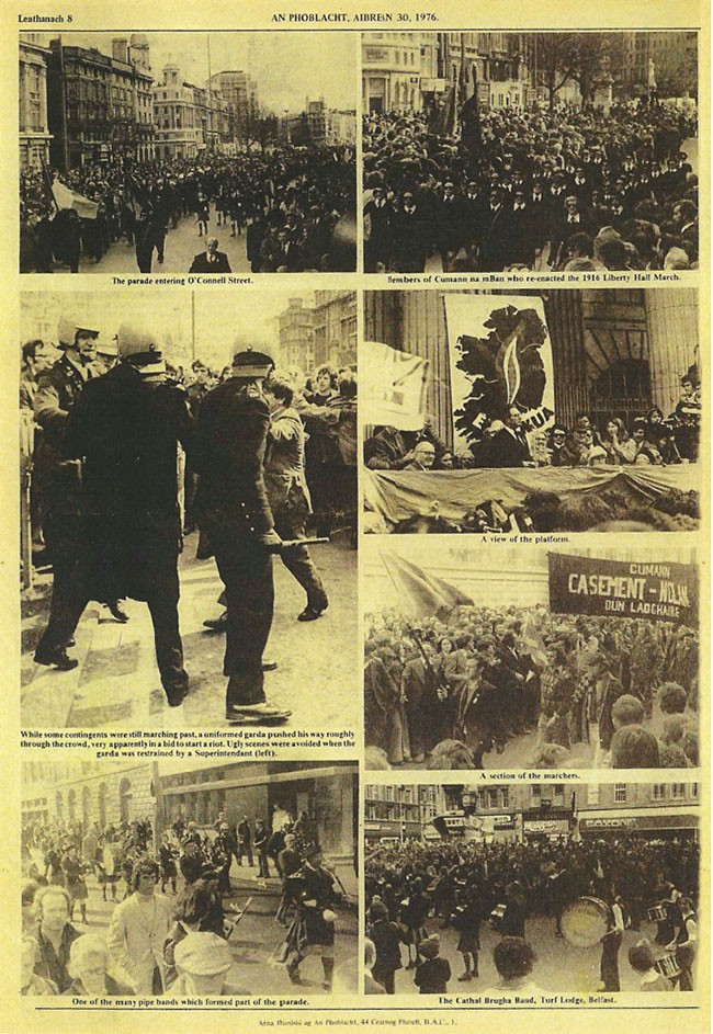 Easter 1976 An Phoblacht Back