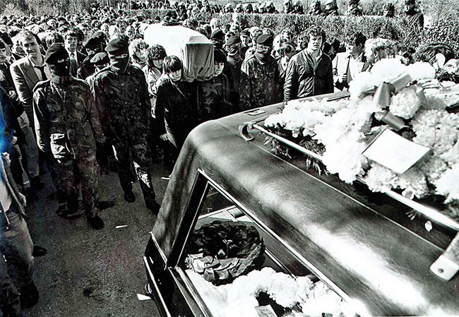 Seamus McElwain funeral 1