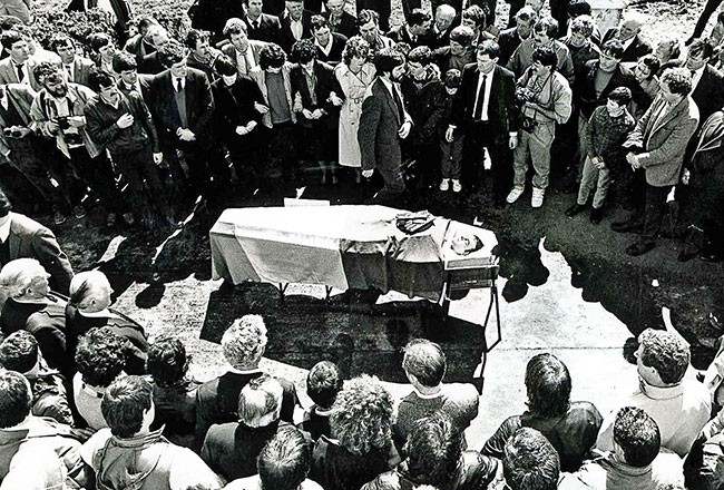 Seamus McElwain funeral 2