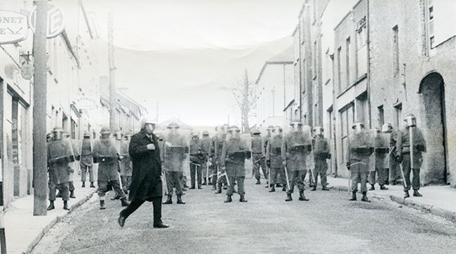 Frank Stagg funeral Army