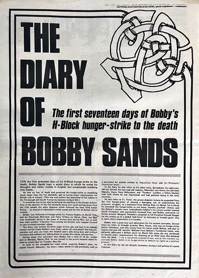 Bobby Sands Writings 4