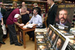 Gerry Adams signs copies of his latest book in Dublin