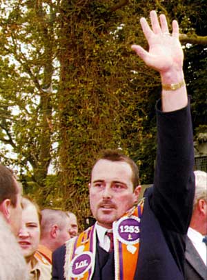 Leading loyalist Mark Harbison