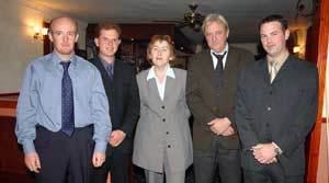 Wicklow candidates Eamonn Long, David Gahan, Marie Gavigan, Gerry O'Neill and John Brady