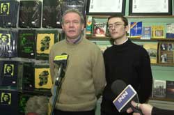 Martin McGuinness and David Cullinane