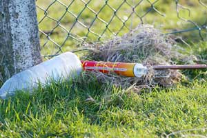 The device planted at the GAA club gates