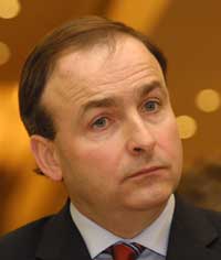 Health minister Mícheál Martin