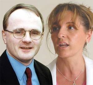 Barry McElduff & Martina Anderson