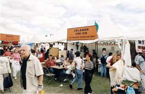 The republican marquee at the Fête