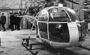The helicopter used in the spectacular escape