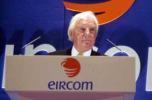 Tony O'Reilly addresses the recent Eircom AGM