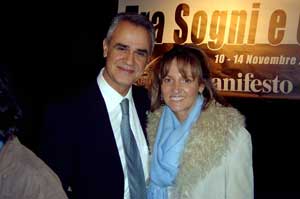 Kurdish representative Remzi Kartal with Sinn Féin's Martina Anderson