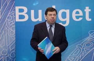 Brian Cowen on Budget Day