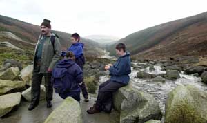 Hill walkers in Wicklow