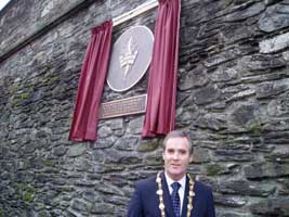 Sinn Féin Mayor of Derry Gerry Ó hEára