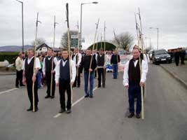 The recently formed Tyrone Pikemen Association