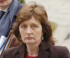 Geraldine Finucane, widow of murdered Belfast solicitor Pat Finucane