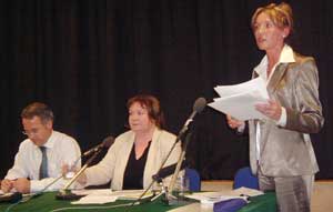 Martina Anderson speaks