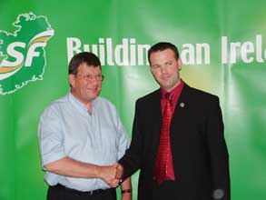 Cllr. John Brady the new Sinn Féin candidate for Wicklow