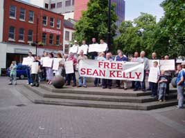 Free Seán Kelly protest, Derry City, Saturday 16 July