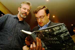 Mícheál Mac Donncha editor of the new Sinn Féin book