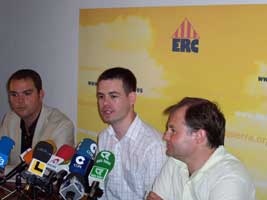 Pearse Doherty speaks in Mallorca