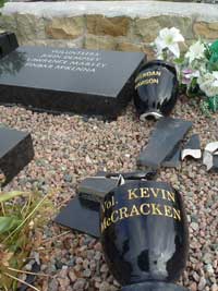 Milltown graves desecrated