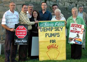 Sinn Féin spearhead Rossport protest in Trim