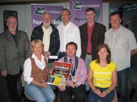 Coiste members and guests at the Coiste Scoil Samhraidh