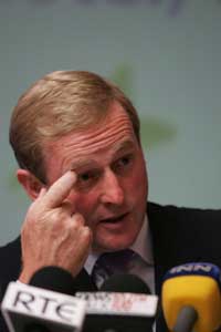 Enda Kenny - leader of Fine Gael