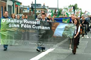 O'Mally/Russell cumann of North Inner City remember Seán Russell