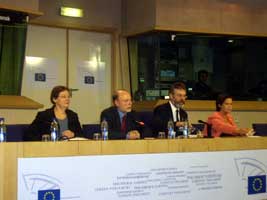 Gerry Adams in Brussels