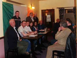 The launch of the new Johnstown cumann