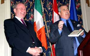 Martin McGuinness at the Canada event