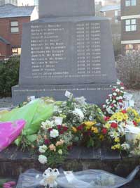 The Bloody Sunday memorial, Derry