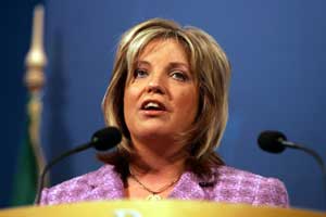 26-County Minister for Agriculture Mary Coughlan