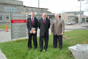 Martin Kenny, Michael Mulligan and Caoimhghín Ó Caoláin TD