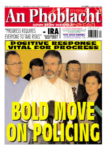 Gerry Adams announced to the waiting media that the Ard Chomairle had backed his proposal and that if others, including the two governments and the DUP, responded positively the Special Ard Fheis would take place this January