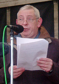 Sinn Féin Councillor Brian McCaffrey chaired the proceedings