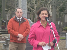 Aengus Ó Snodaigh and Mary Lou McDonald