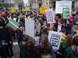 February 2007: The first march for an Irish Language Act