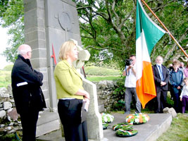 Rose Conway Walsh addressing the commemoration