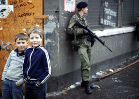 Children were placed with families, and provided with a valuable break from the conflict in Ireland