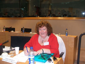 Pauline Humphreys, Sinn Féin delegate at the conference