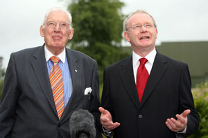 Ian Paisley and Martin McGuinness