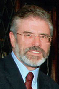 Sinn Féin President Gerry Adams