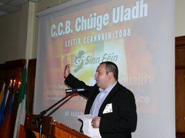 Pádraig Mac Lochlainn reflected on the history-shaping events that occurred locally