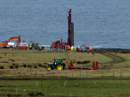 Shell's operations in north Mayo within the Glenamoy Bog Complex Special Area of Conservation