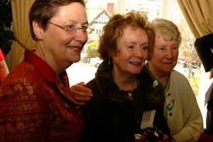 Bairbre de Brún MEP, Councillor Pádraigín Uí Mhurchadha and Bernadette O’Hagan