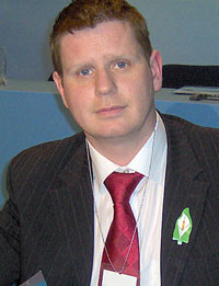 Sinn Féin Louth County Councillor Tomás Sharkey